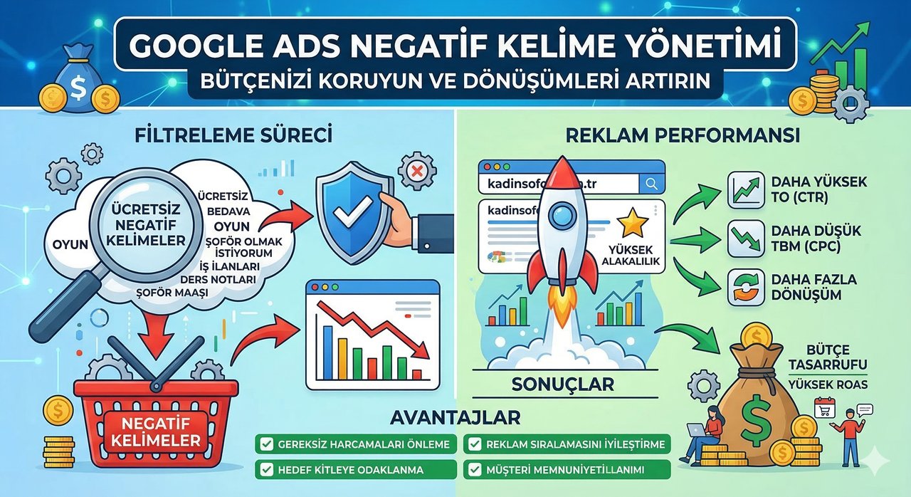 Negatif Anahtar Kelime